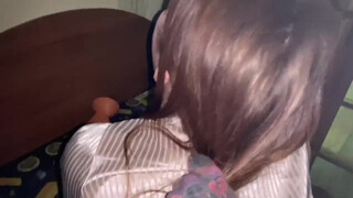 Сама хотела наказания, так получай грубый первый анал, сучка